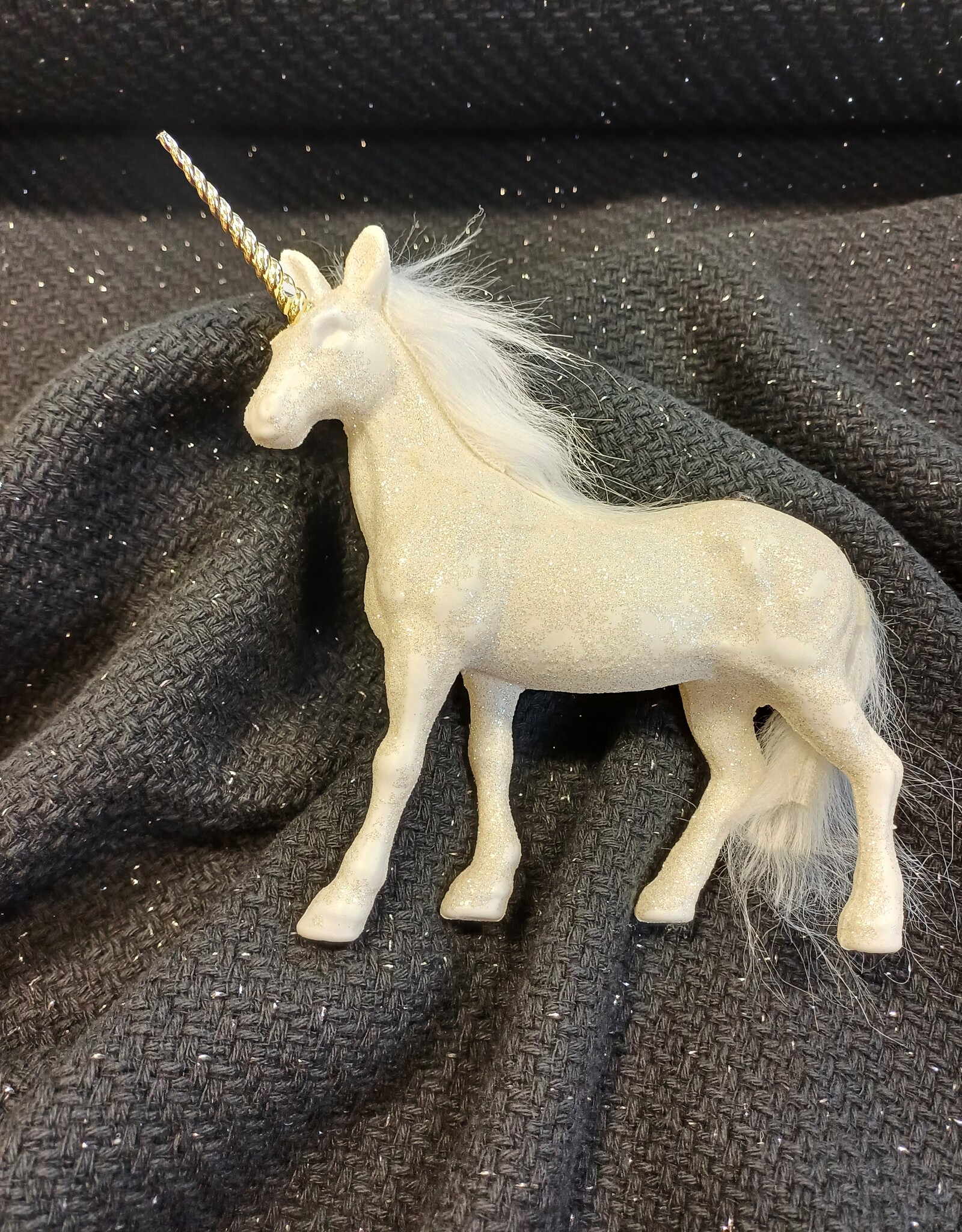 Chanel lurex zilver zwart