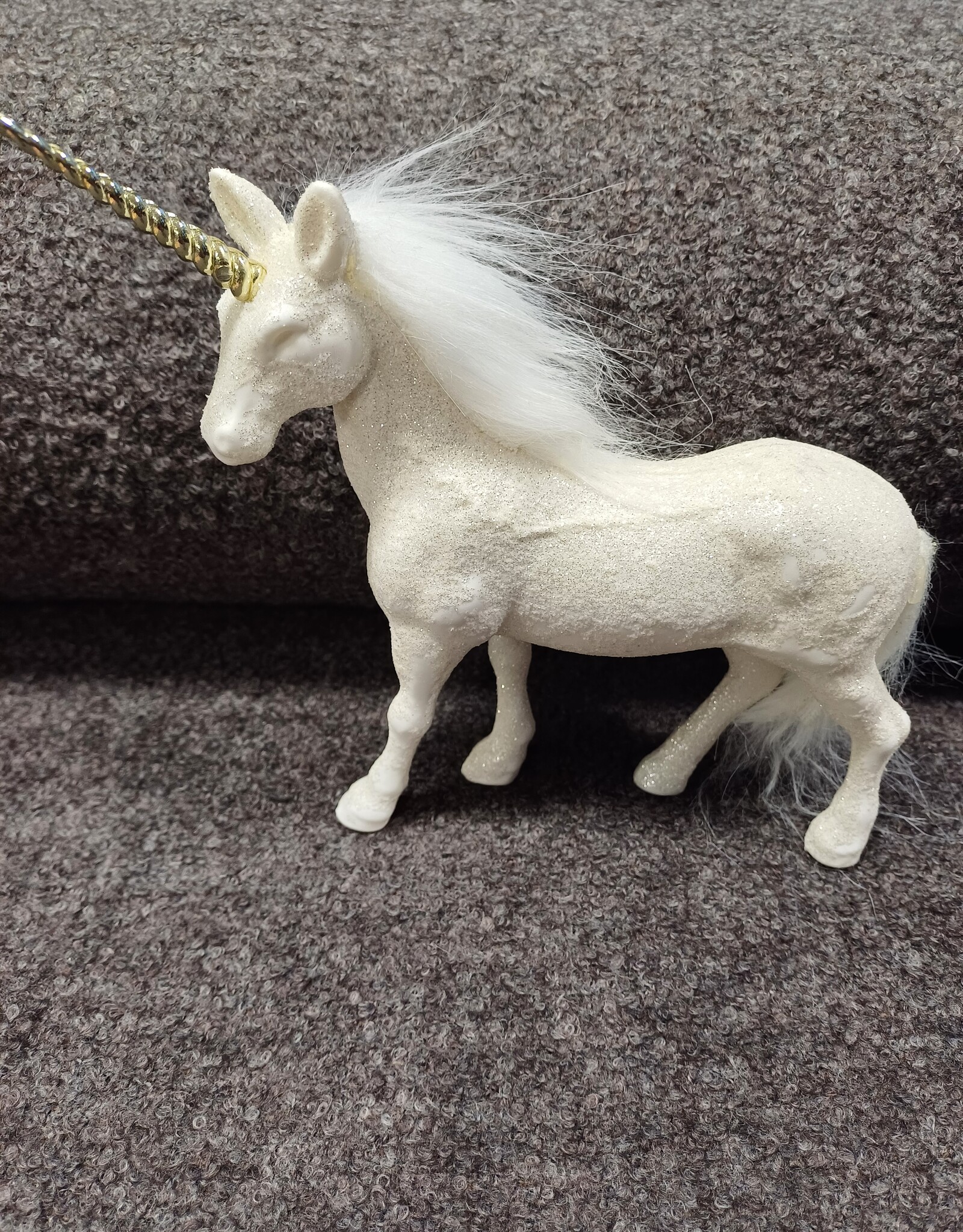 Mantelstof alpaca wol donkerbruin