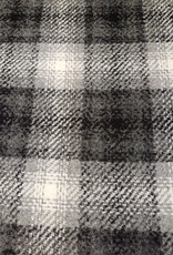 Mantelstof  Wol  Alpaca ruiten zwart grijs wit Mantelstof  Wol  Alpaca ruiten zwart grijs wit