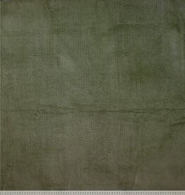 Stoffenschuur selectie Corduruy met stretch - bubble wash olijfkleur