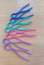 Spoelenhouder kunststof assortiment kleuren 8 stuks Spoelenhouder kunststof assortiment kleuren 8 stuks