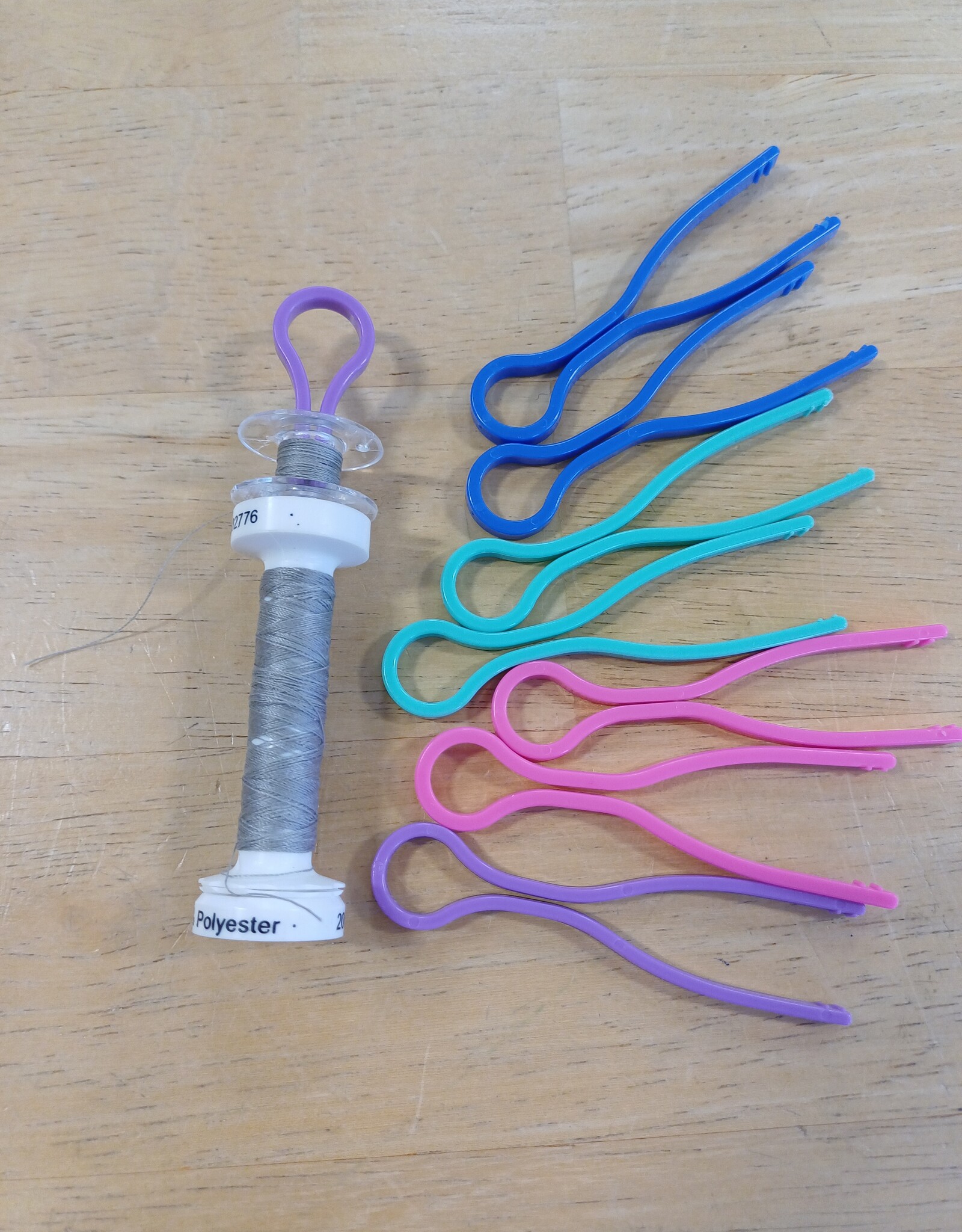 Spoelenhouder kunststof assortiment kleuren 8 stuks