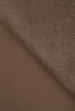 Corduroy 21w washed look met lichte stretch - taupe