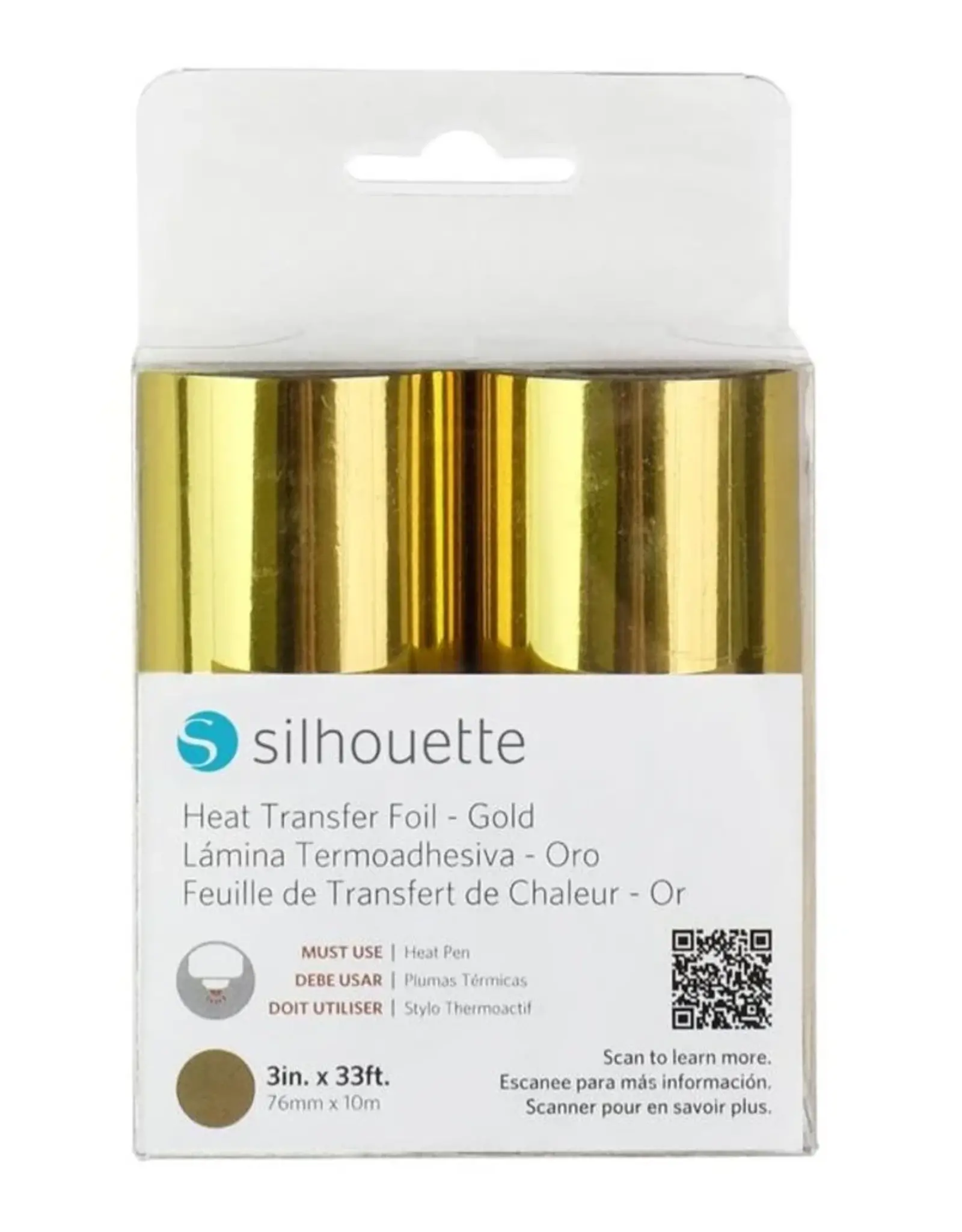 Silhouette Heat transfer foil- gold
