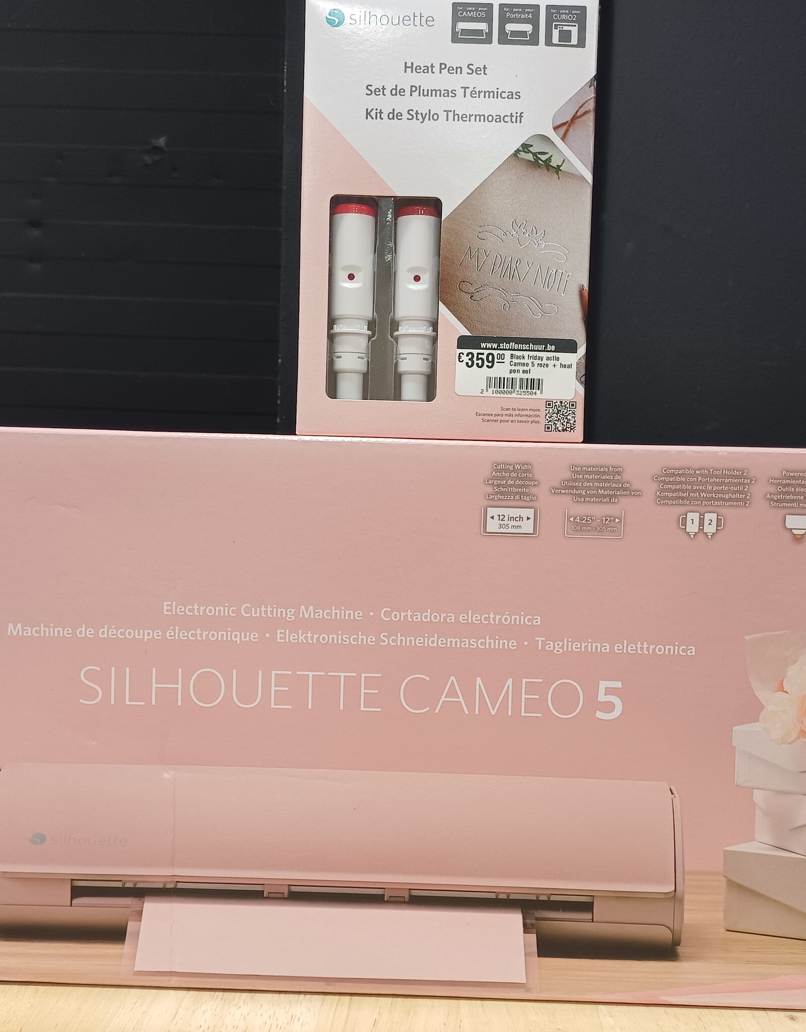 Black friday actie Cameo 5 roze + heat pen set