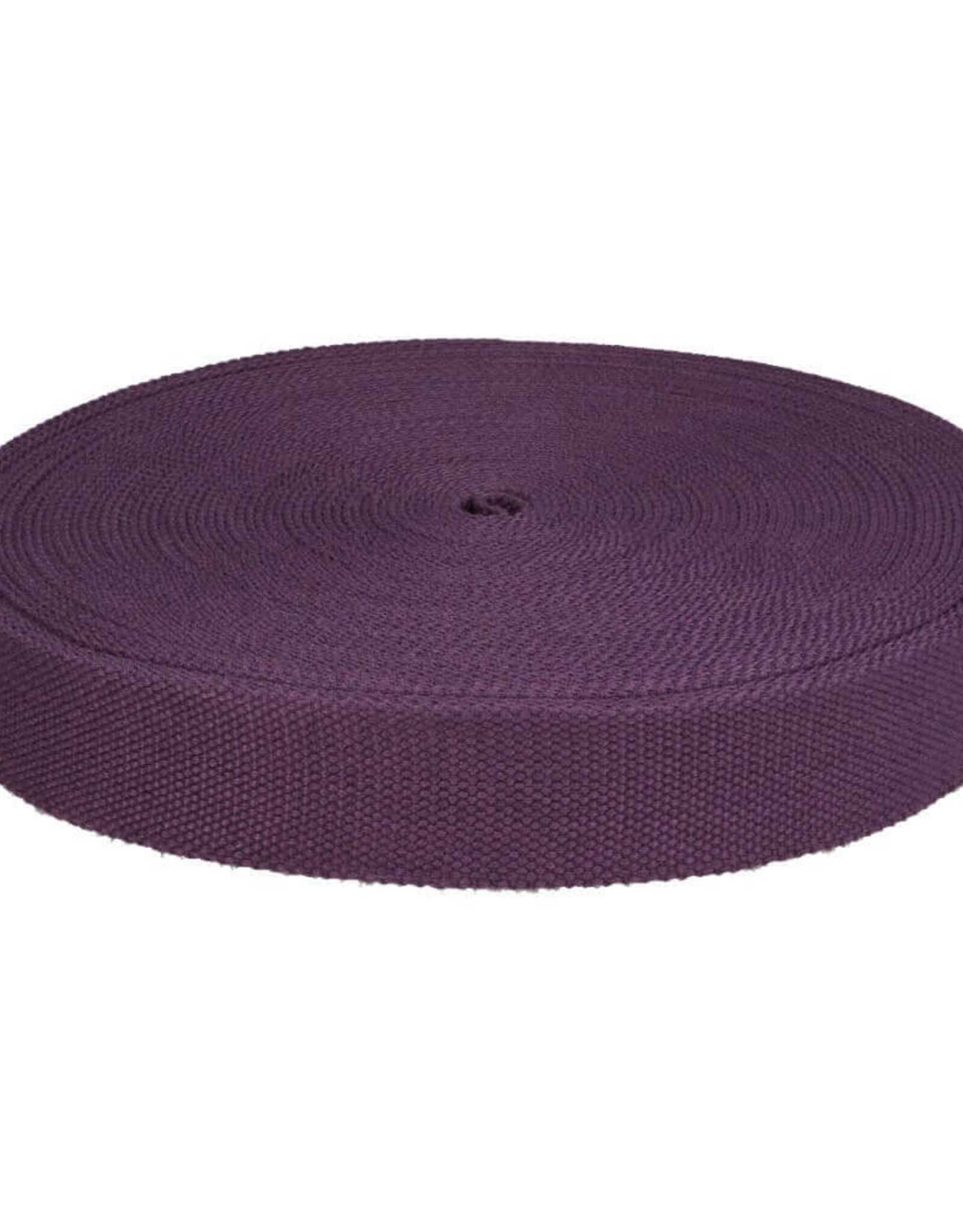 Tassenband  keperband 38mm  paars