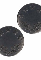 Milward Jeansknopen  zwart 16mm per 8 stuks