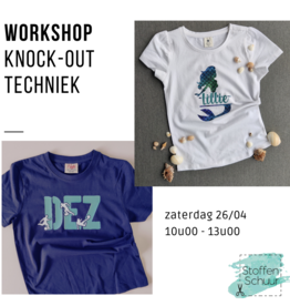Workshop Knock-out techniek 26/04/2025
