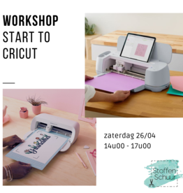 workshop Basisworkshop start to Cricut 26/04/2025