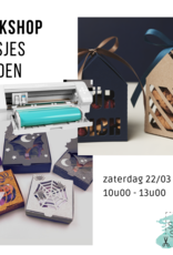 workshop Workshop doosjes snijden 22/03/2025