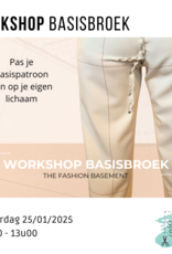 workshop Workshop basisbroek 25/01/2025