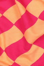 Soft sweat check roze- perzik Soft sweat check roze- perzik