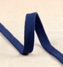 Stoffenschuur selectie Platte veter 15mm col 0.23 marine blauw