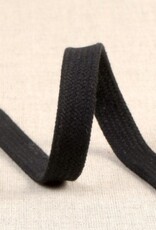 Platte veter 15mm col 0.14 zwart