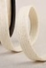 Stoffenschuur selectie Platte veter 15mm Glitter goud col 0.51 ecru