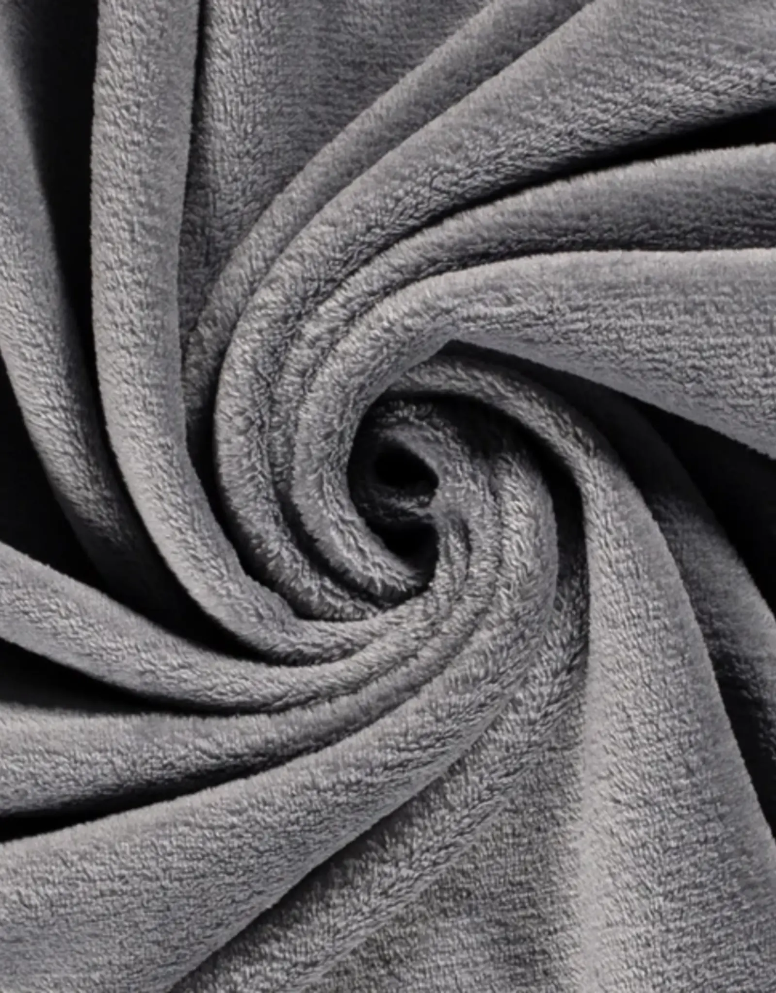 Wellnessfleece grijs