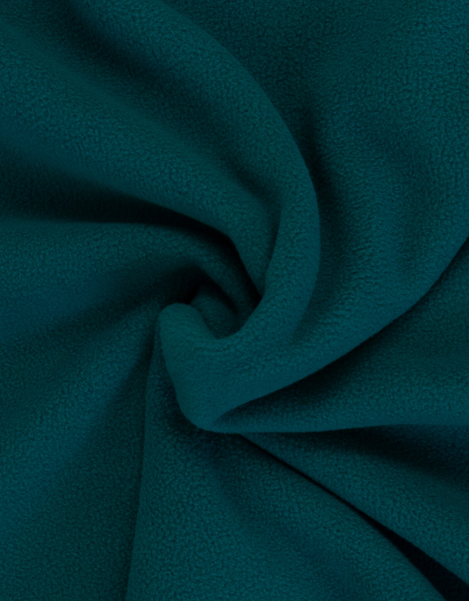 Dubbelzijdige fleece Tamme  petrol