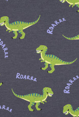 Jersey dinosaurus roarrr melange indigo