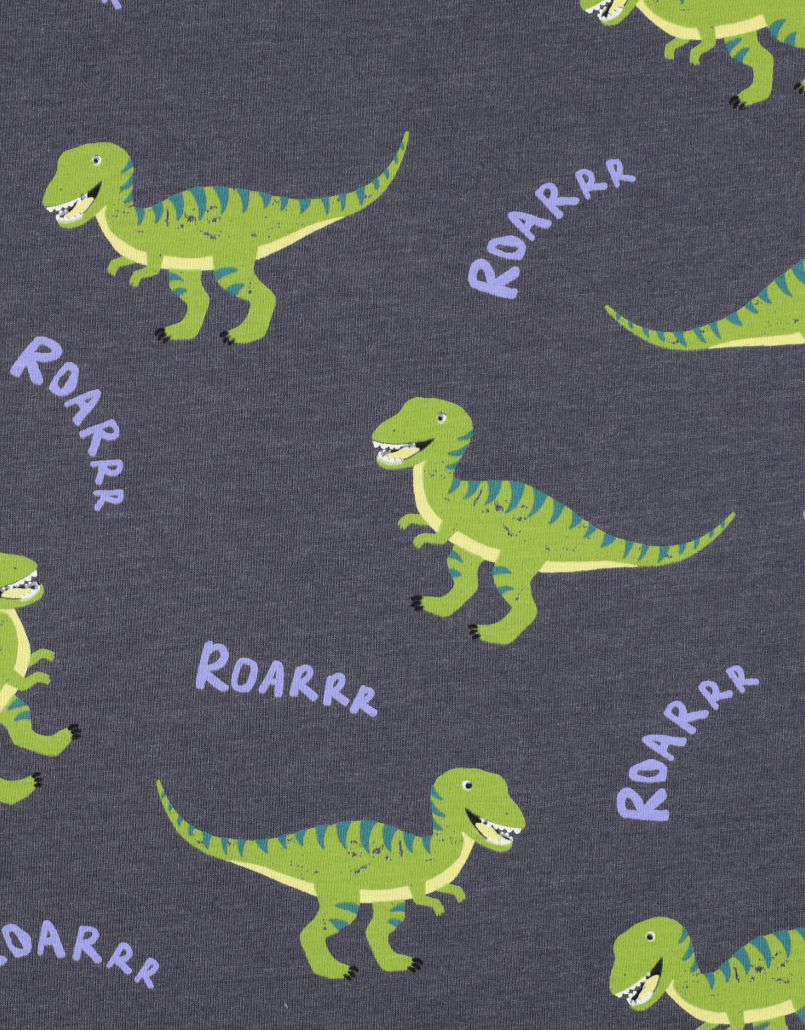Jersey dinosaurus roarrr melange indigo