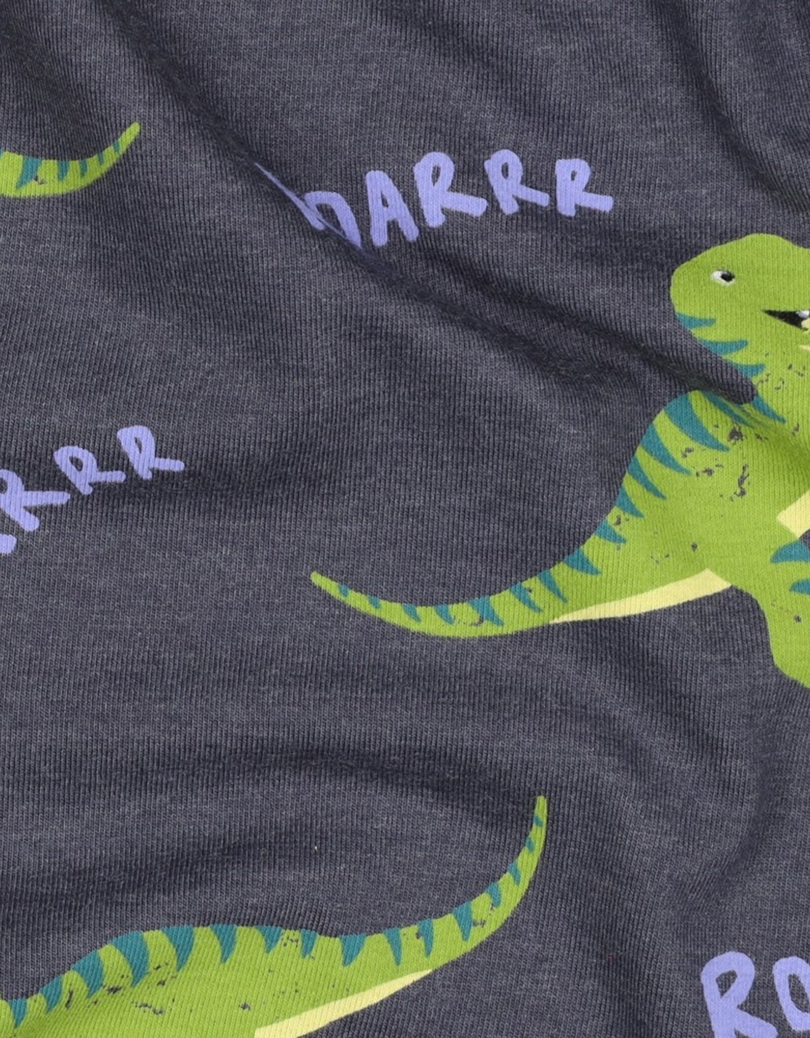 Jersey dinosaurus roarrr melange indigo