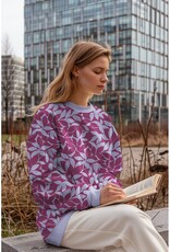 Soft sweat leaves lila, purple