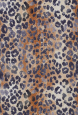 Double gauze digital leopard print Double gauze digital leopard print