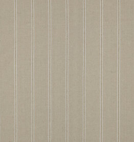 Linen viscose lurex strepen naturel