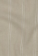 Linen viscose lurex strepen naturel Linen viscose lurex strepen naturel