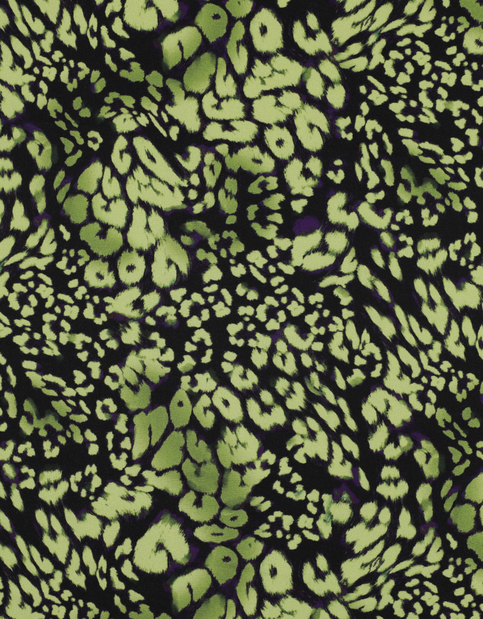 Rosella stretch leopard skin digital lime