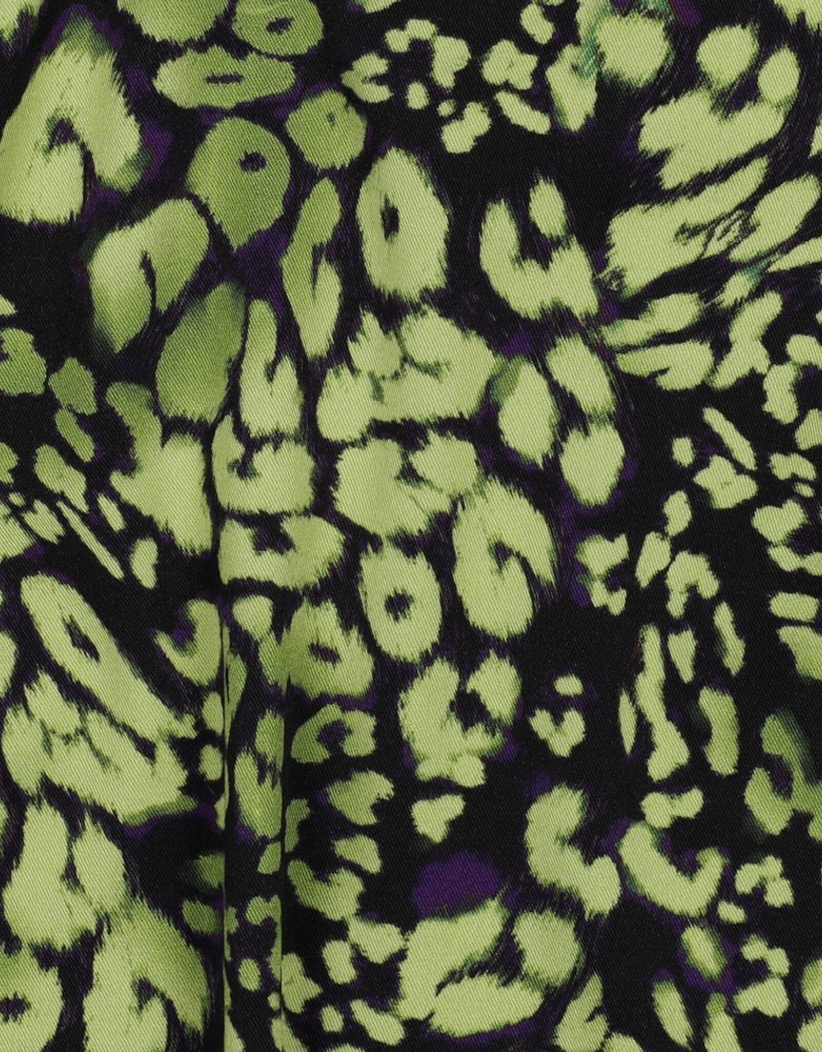 Rosella stretch leopard skin digital lime