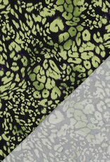 Rosella stretch leopard skin digital lime Rosella stretch leopard skin digital lime