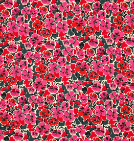 Rosella stretch digital flowers roze kaki