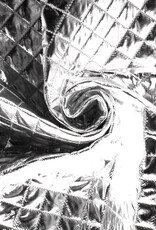 Stepped foildruk ruiten zilver Stepped foildruk ruiten zilver