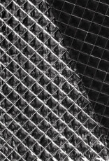 Stepped foildruk ruiten zilver Stepped foildruk ruiten zilver