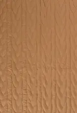 Stepped dubbelzijdige abstract beige zwart