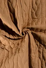 Stepped dubbelzijdige abstract beige zwart