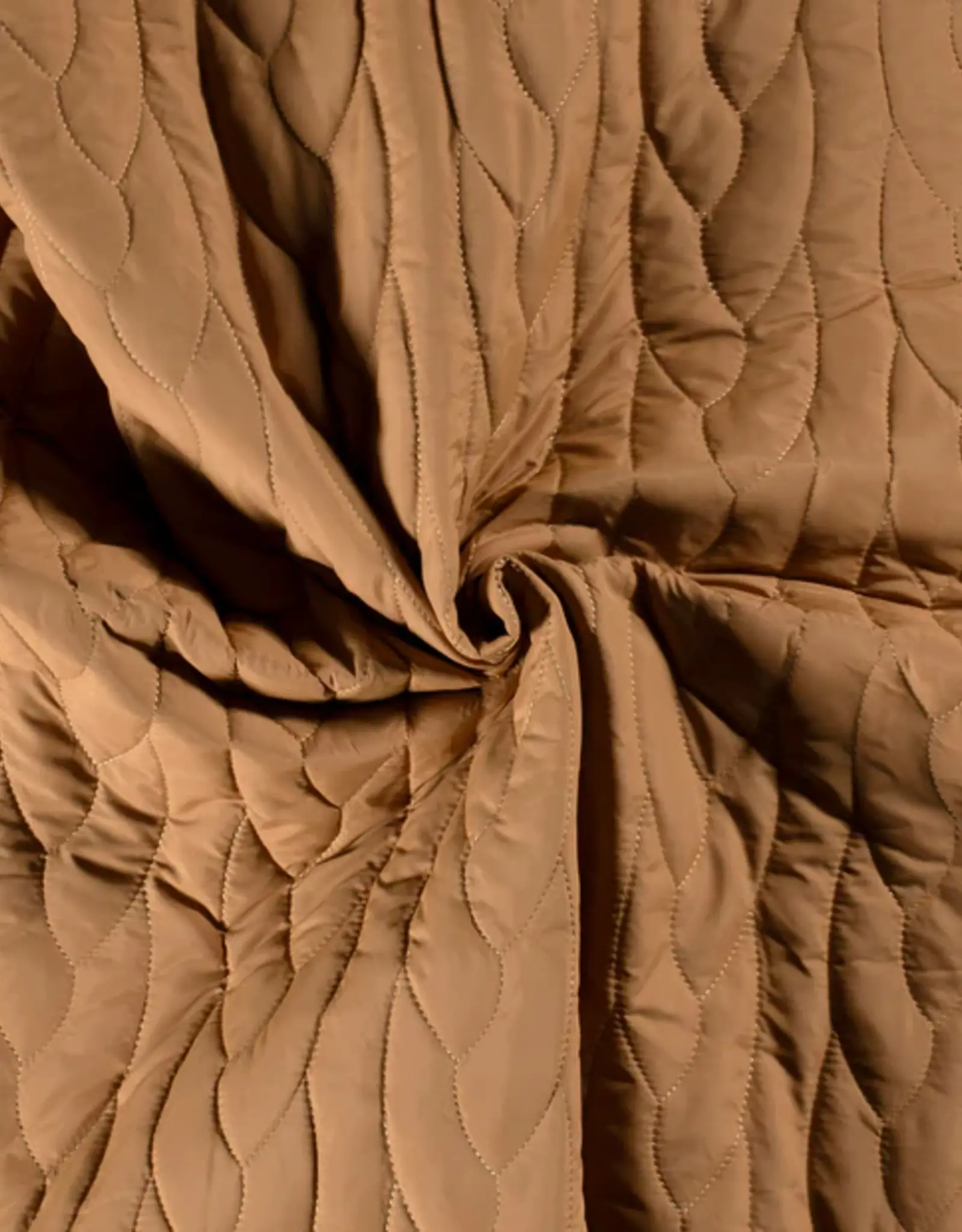 Stepped dubbelzijdige abstract beige zwart