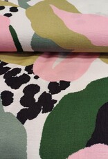 Editex Viscose crepe soft, smooth and rose- knip