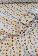 Katoen kokosnoten pina colada wit Katoen kokosnoten pina colada wit