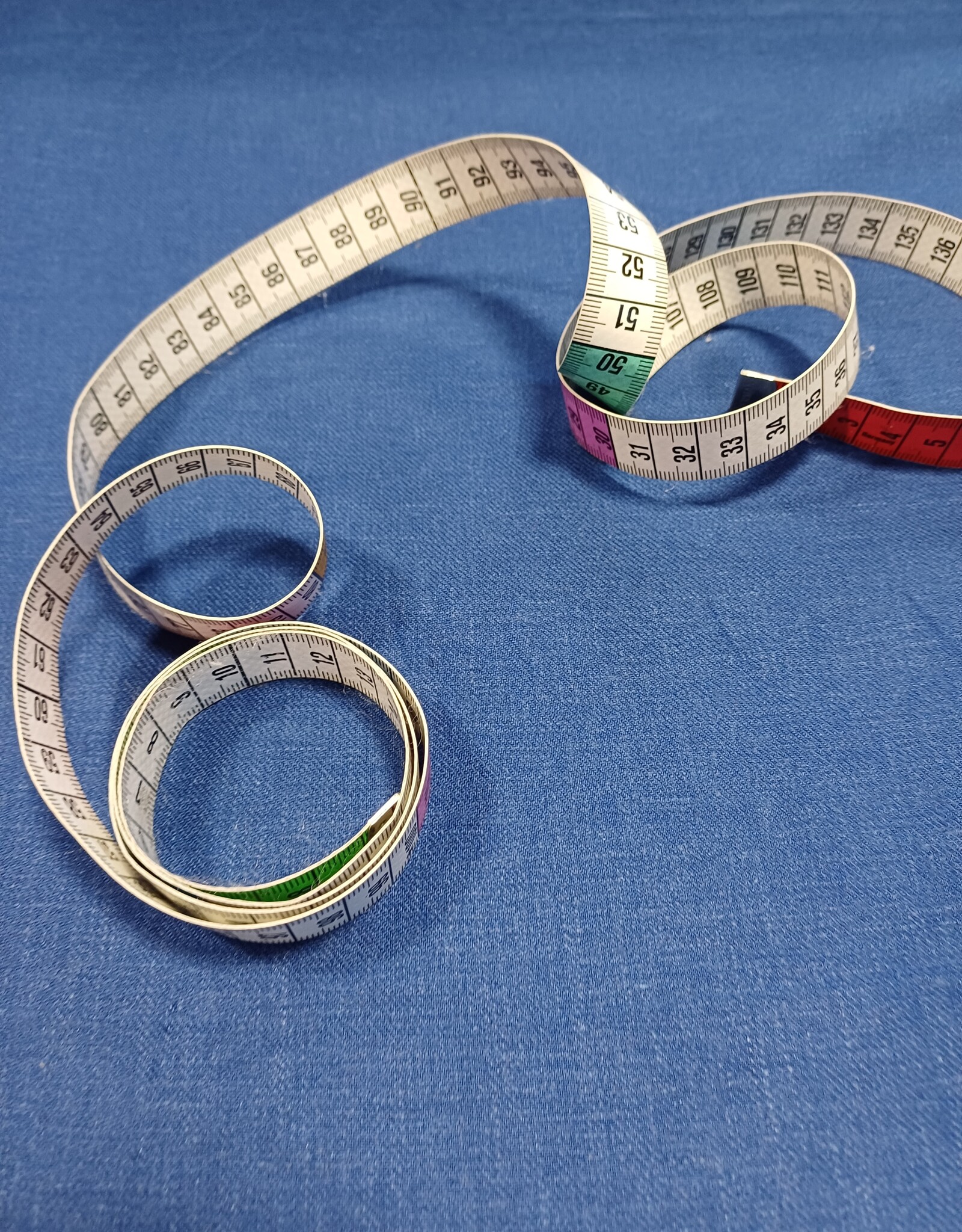 Bamboe linnen kobalt