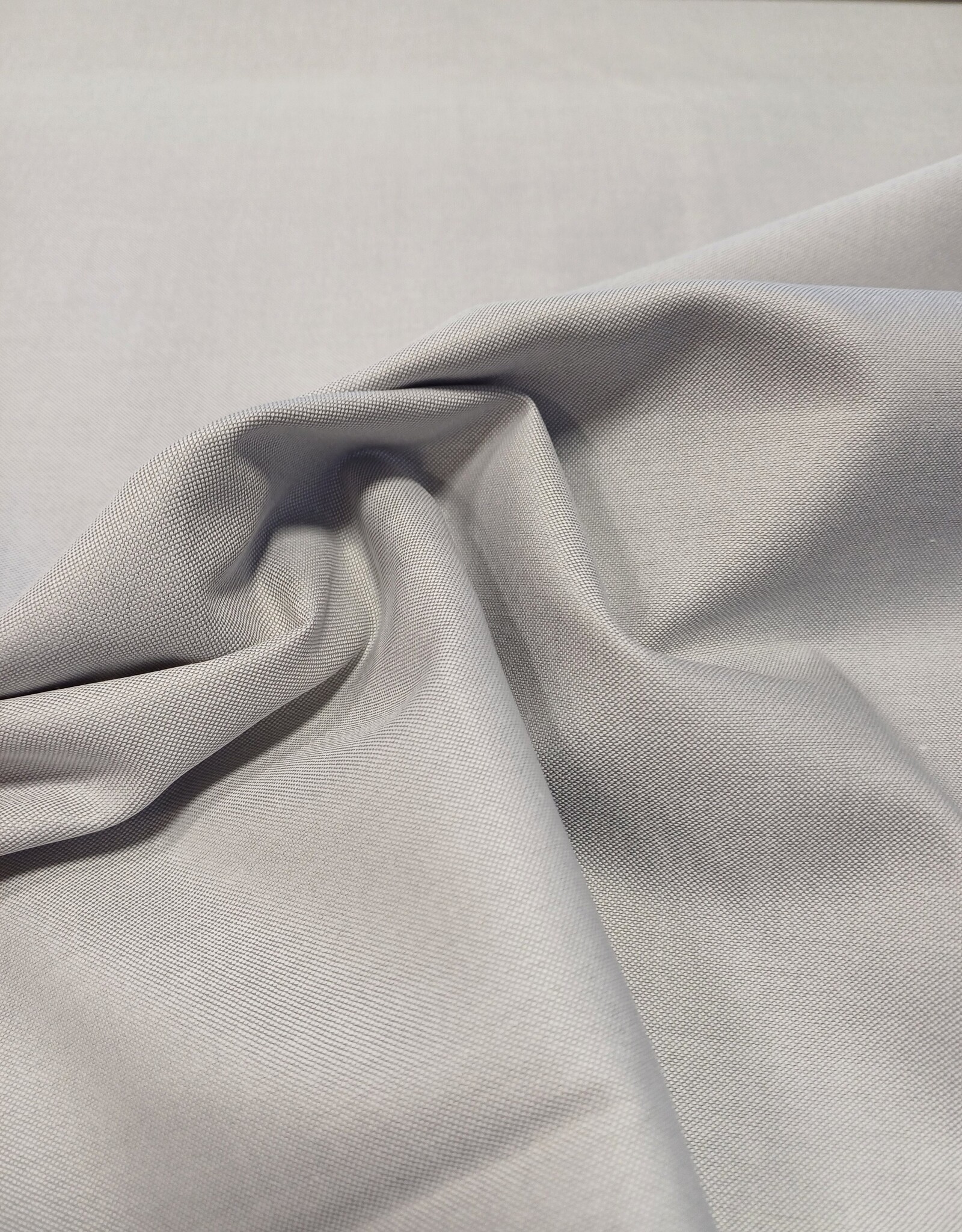 Oxford katoen licht grijs