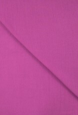Stoffenschuur selectie Viscose crepe crinkle uni cyclaam
