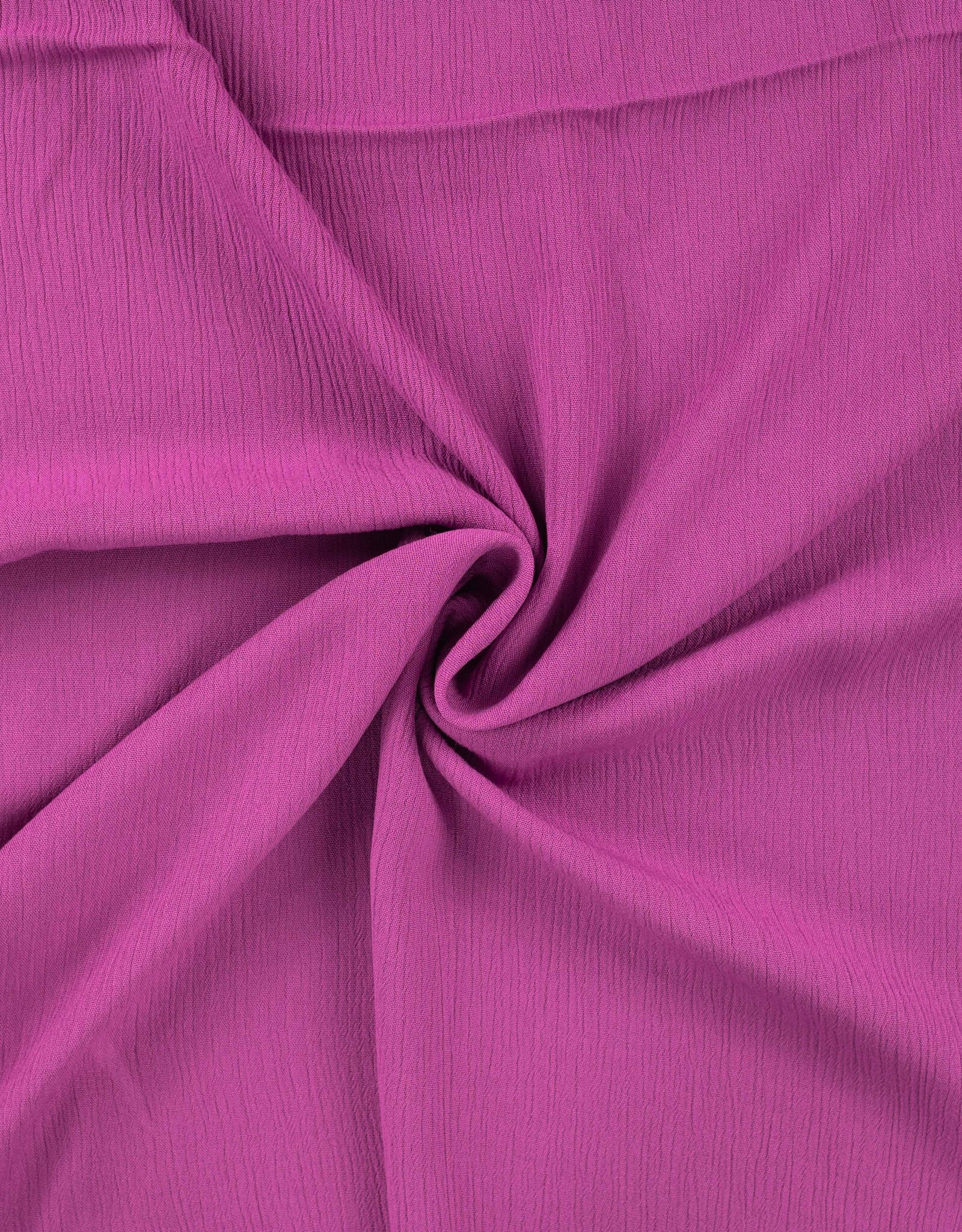 Stoffenschuur selectie Viscose crepe crinkle uni cyclaam