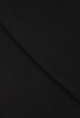 Viscose crepe crinkle uni zwart Viscose crepe crinkle uni zwart
