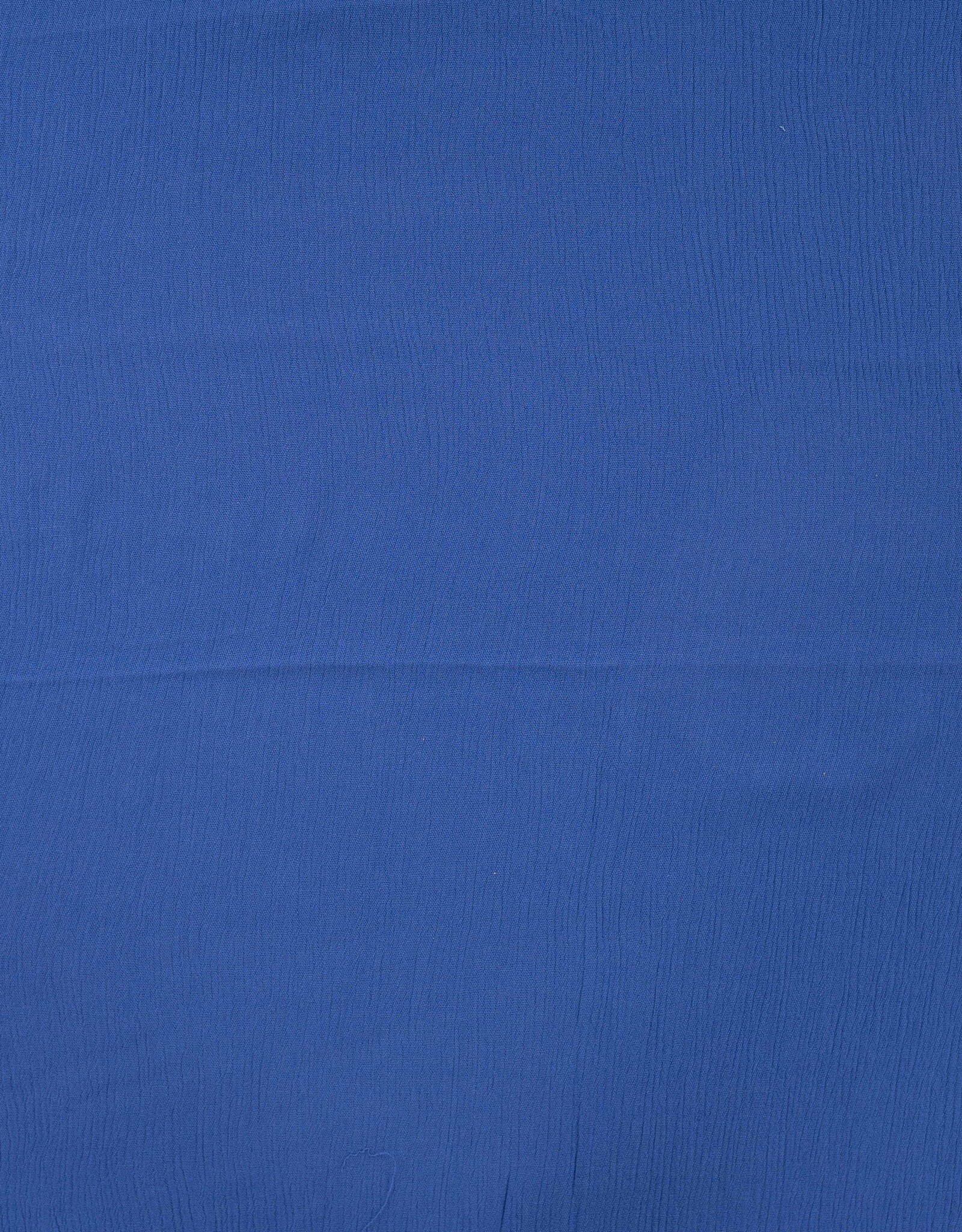 Viscose crepe crinkle uni indigo