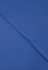 Stoffenschuur selectie Viscose crepe crinkle uni indigo