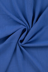 Stoffenschuur selectie Viscose crepe crinkle uni indigo