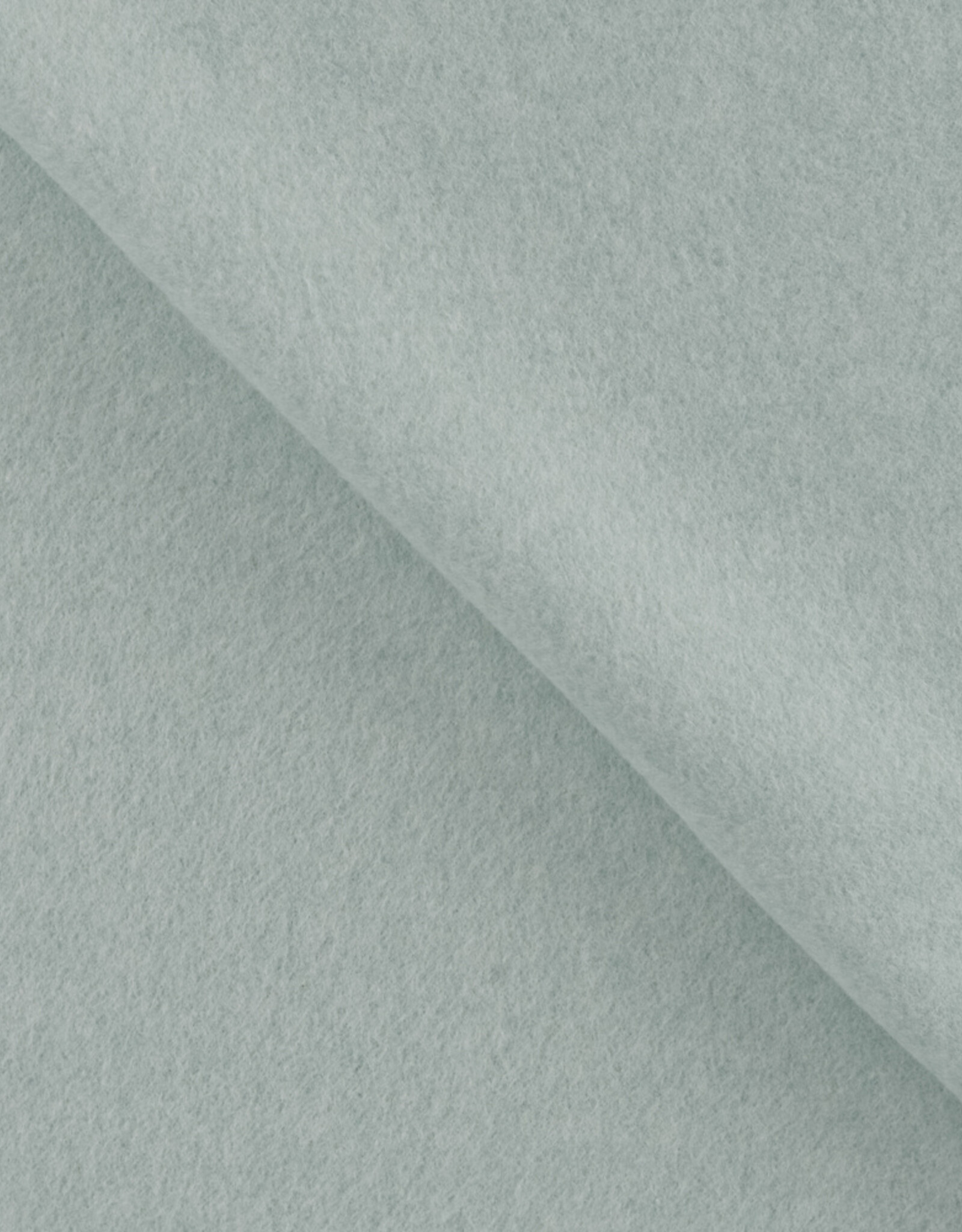 Katoen fleece organic mint melange