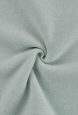 Katoen fleece organic mint melange Katoen fleece organic mint melange