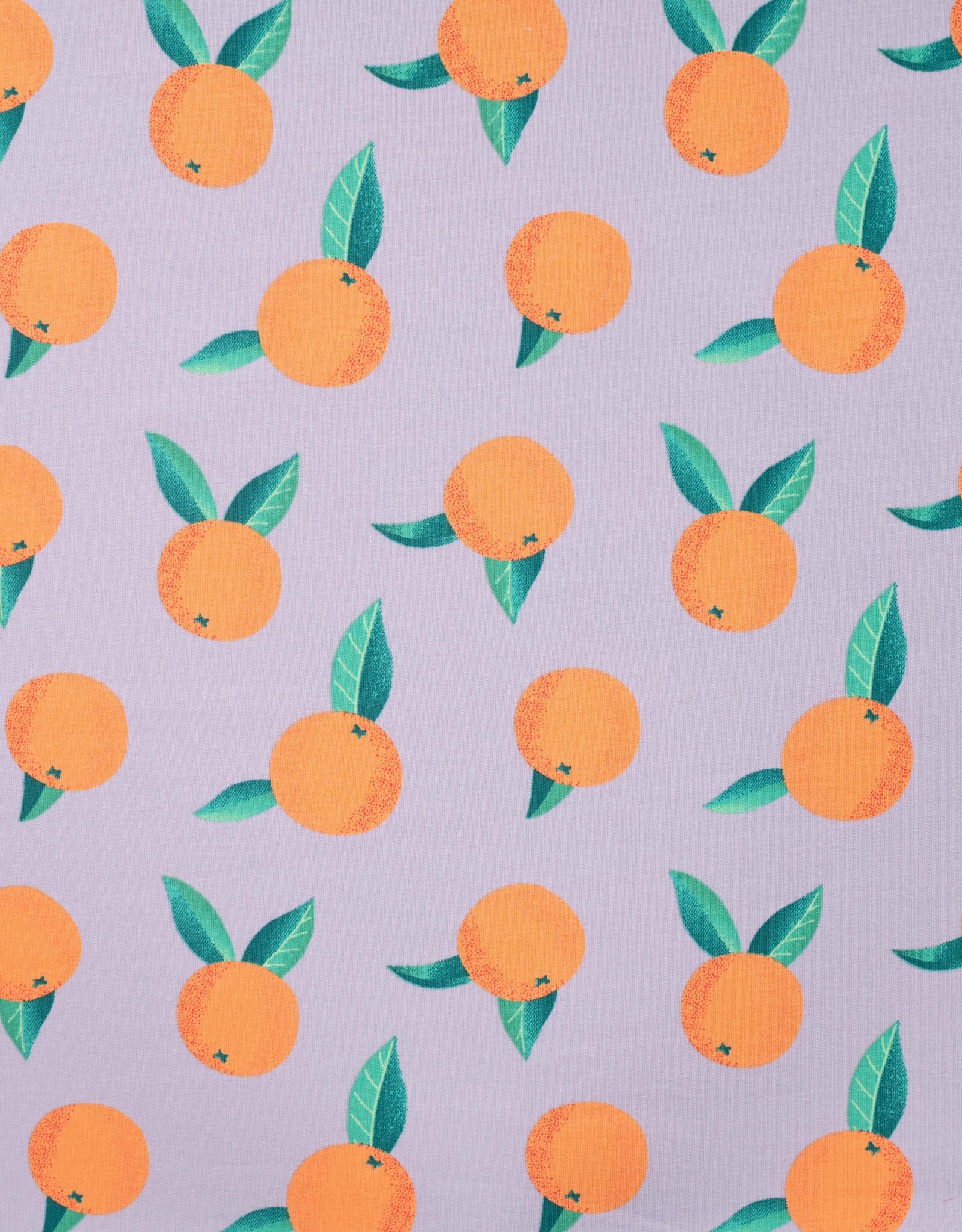 French terry appelsienen lila
